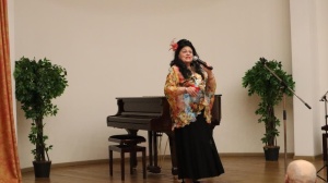 На сцене киноконцертного зала пансионата состоялся творческий вечер Веры Александровны Сергеевой. 