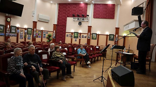 19.02.24г. Творческий вечер и презентация поэтического сборника «И в шутку, и всерьез» А. А. Ковалёва.