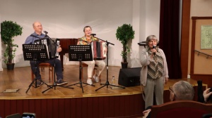 06.07.2026г В пансионат «Никольский парк» приехали, с концертной программой «Его величество баян», два баяниста: Наталья Завидова и Дмитрий Абесадзе.