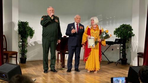 20.04.2024 г. В пансионате Никольский парк состоялся творческий вечер заслуженной артистки Чувашской республики, обладателя Гран-при III Московского международного фестиваля национальных искусств «Красота спасет мир» 