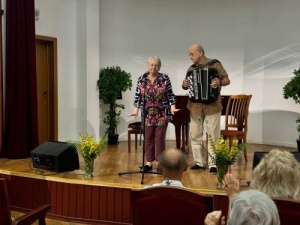 14.06.2024 г. Встреча отдыхающих в музыкальной гостиной.