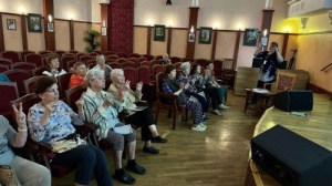 18.04.2024. Беседу с отдыхающими «Как сохранить память» провела специалист по социальной работе Урусова Виктория Ивановна. 